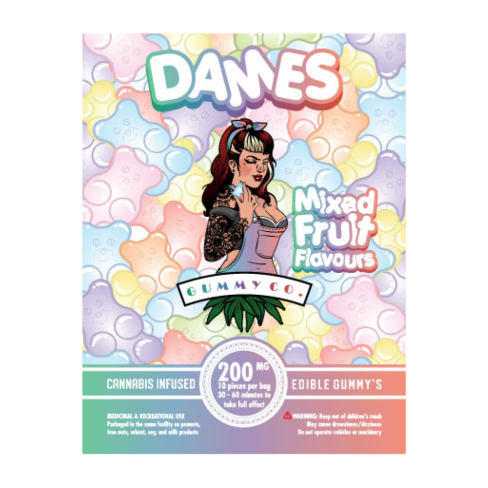 DAMES THC GUMMIES | 200MG EDIBLES