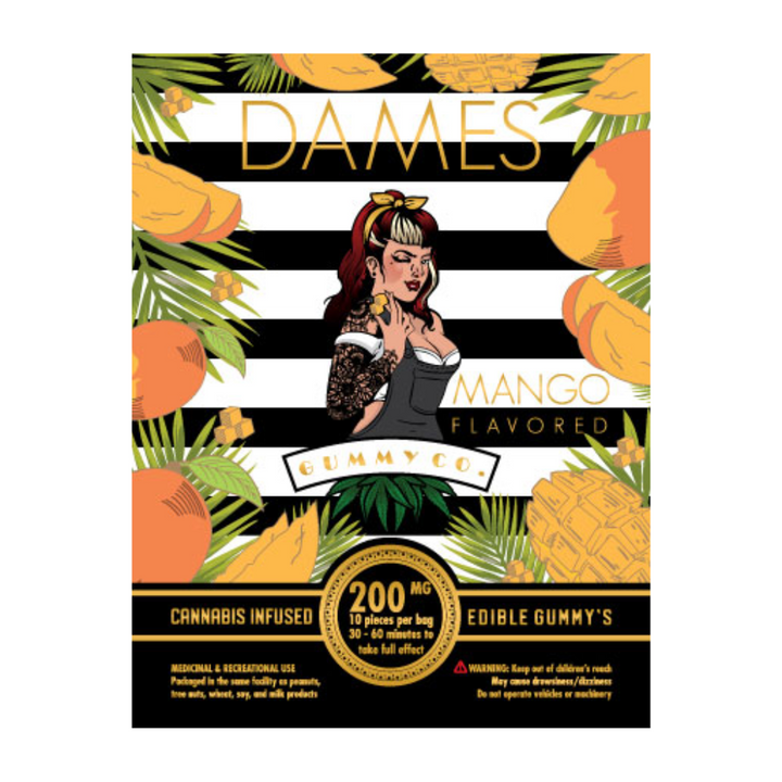 DAMES THC GUMMIES | 200MG EDIBLES