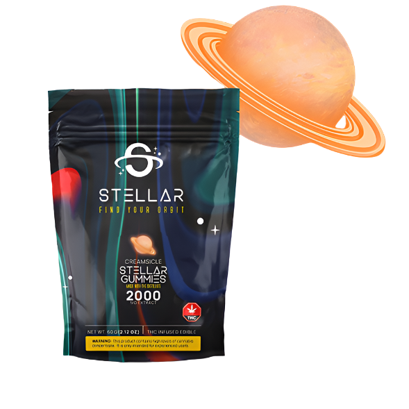 GOMMES AU THC STELLAIRE | ALIMENTS 2000MG 