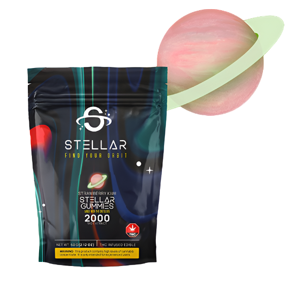 GOMMES AU THC STELLAIRE | ALIMENTS 2000MG 