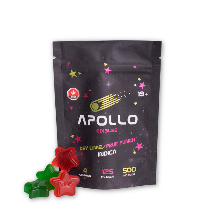 GOMMES COMESTIBLES APOLLO AU THC | 500 MG COMESTIBLES 