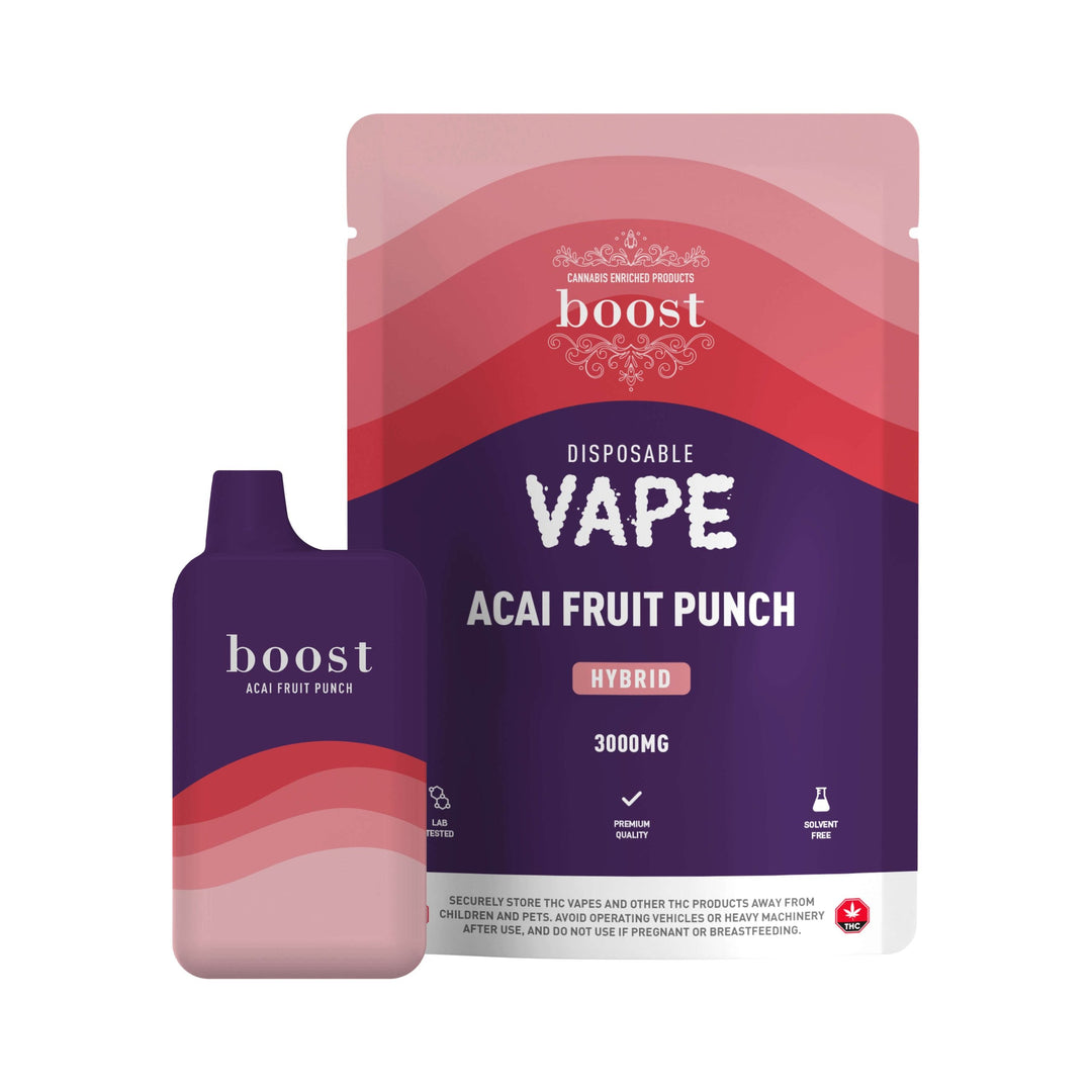 BOOST THC DISPOSABLE VAPE PEN | 3G