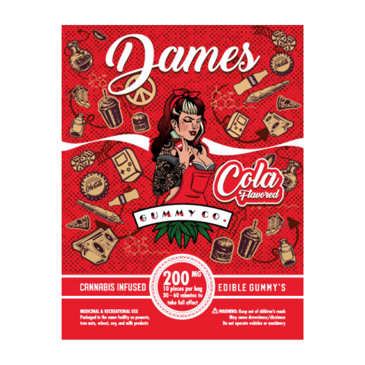 DAMES THC GUMMIES | 200MG EDIBLES