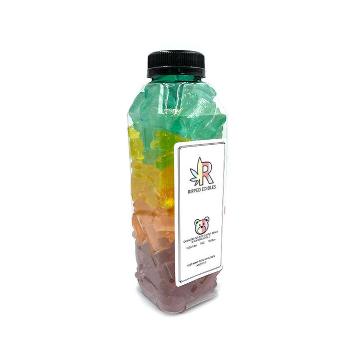 GUMMIES EN VRAC AU THC DÉCHIRÉ | ALIMENTS 1000 MG 