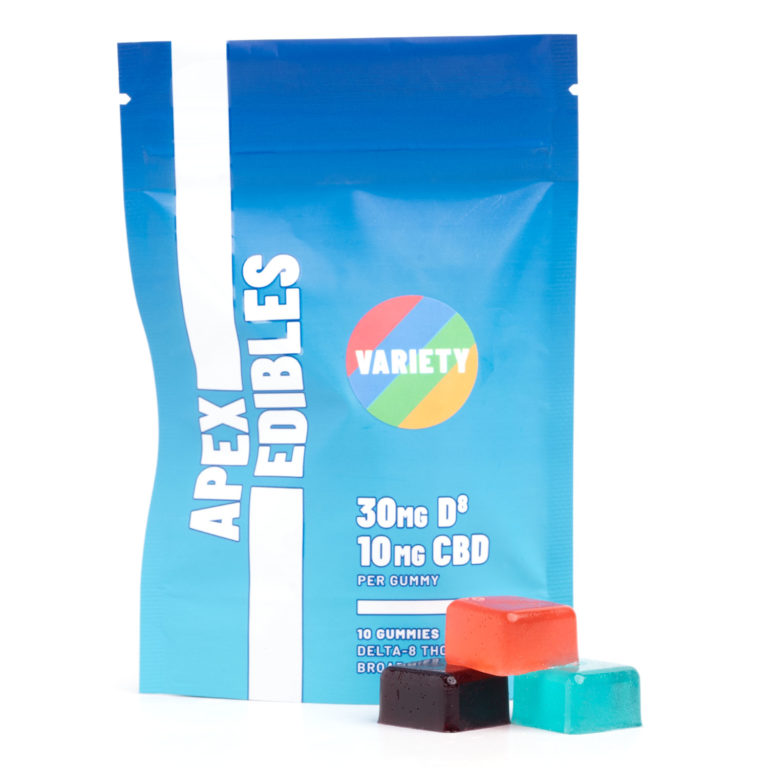 APEX THC+CBD D8 GUMMIES 3:1 | 400MG EDIBLES