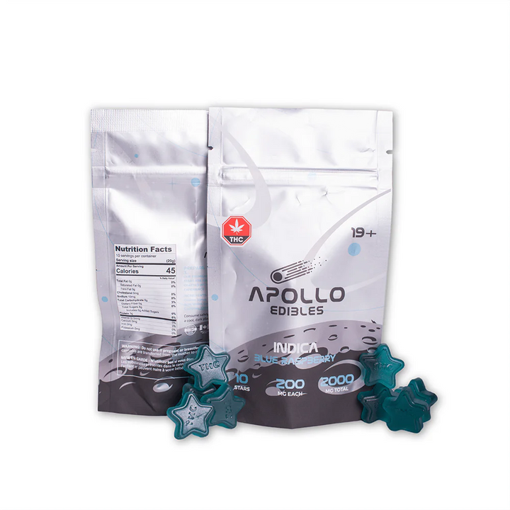 GOMMES COMESTIBLES APOLLO AU THC | 2000 MG COMESTIBLES 