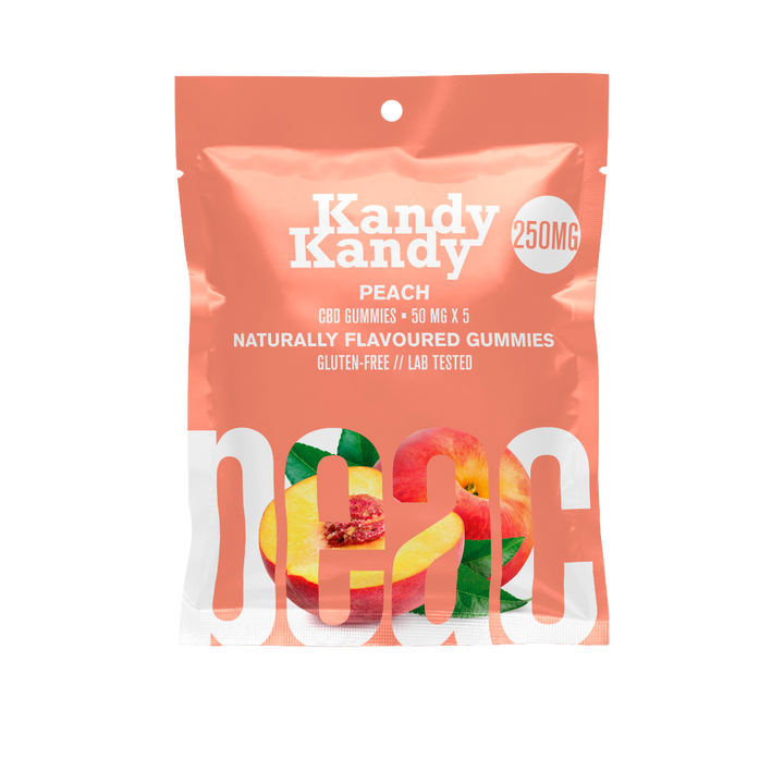 GOMMES VÉGÉTALES AU CBD À SPECTRE COMPLET KANDY KANDY | ALIMENTS 250 MG 