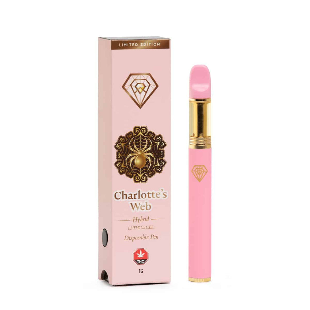 VAPE PEN JETABLE CONCENTRÉ DE DIAMANTS THC+CBD 1:3 | 1G