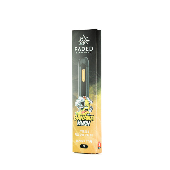 FADED THC DISPOSABLE VAPE PEN | 2G