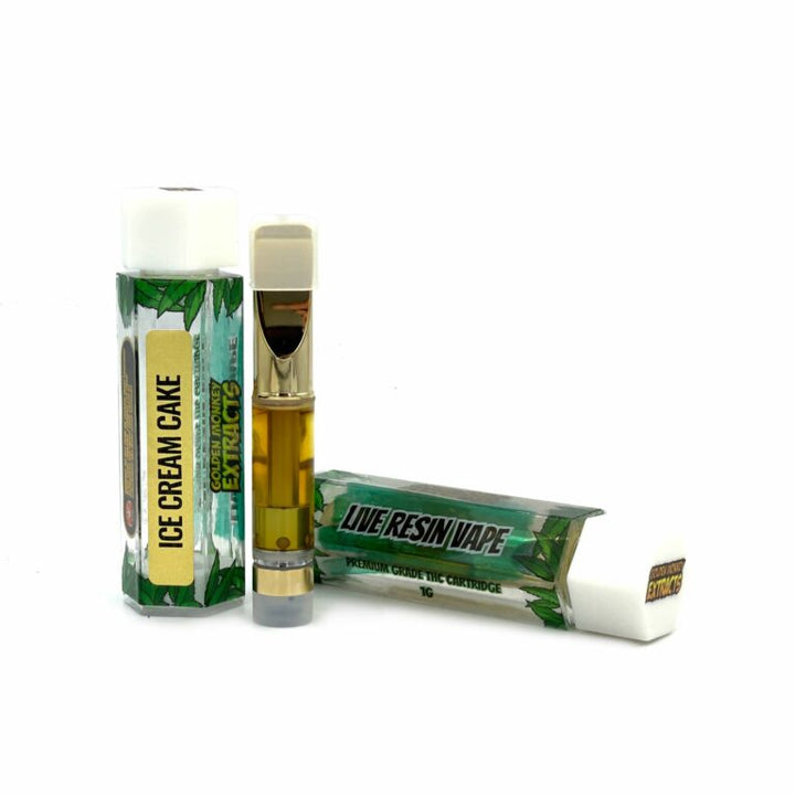 GOLDEN MONKEY EXTRACTS THC 510 LIVE RESIN VAPE CART | 1G