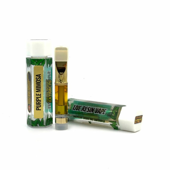 GOLDEN MONKEY EXTRAITS THC 510 LIVE RESINE VAPE CART | 1G