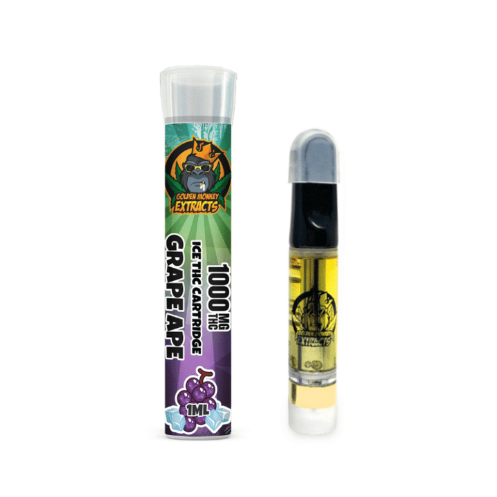 GOLDEN MONKEY EXTRAITS THC 510 VAPE CART GLACÉ | 1G