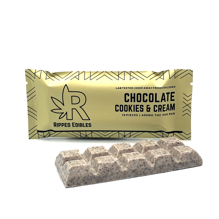 CHOCOLAT AU THC DÉCHIRÉ | ALIMENTS 400 MG