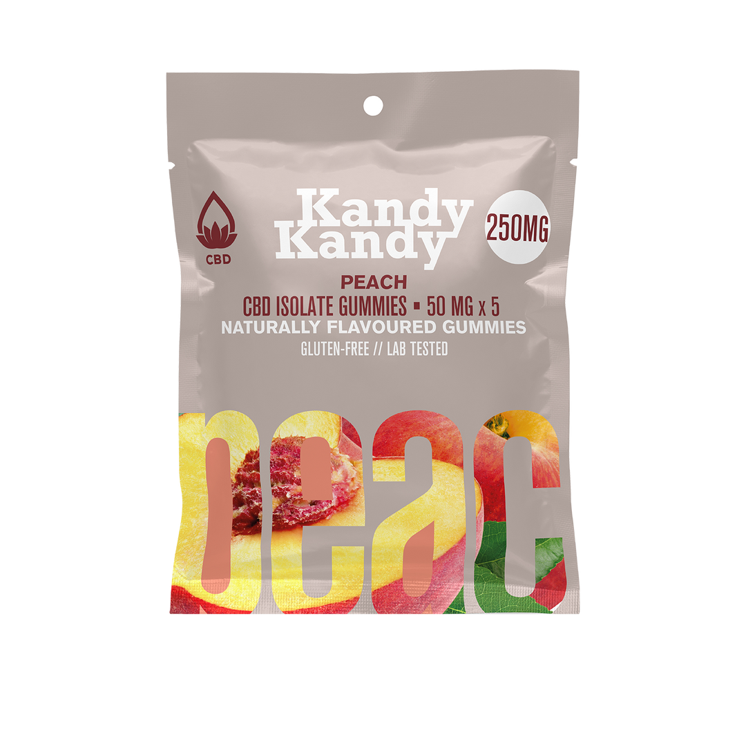 GOMMES VÉGÉTALES AU CBD ISOLAT KANDY KANDY | ALIMENTS 250 MG 