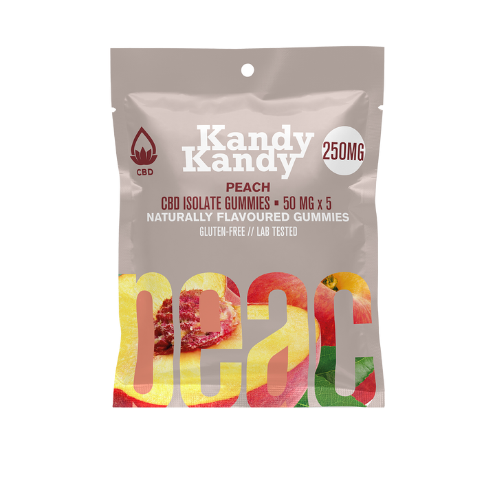 GOMMES VÉGÉTALES AU CBD ISOLAT KANDY KANDY | ALIMENTS 250 MG 