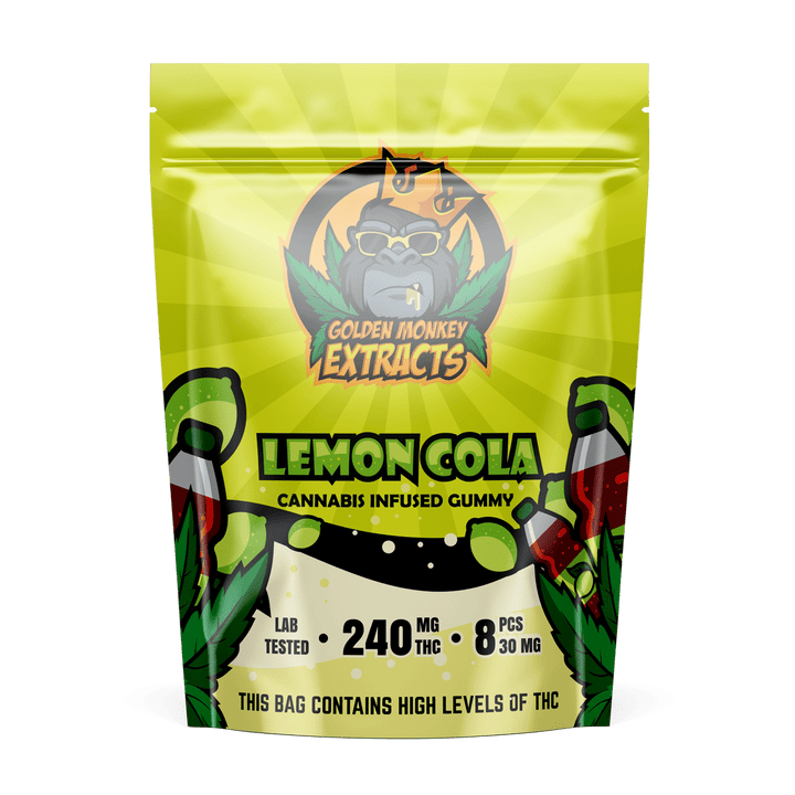 GOLDEN MONKEY EXTRACTS THC GUMMIES | 240MG EDIBLES