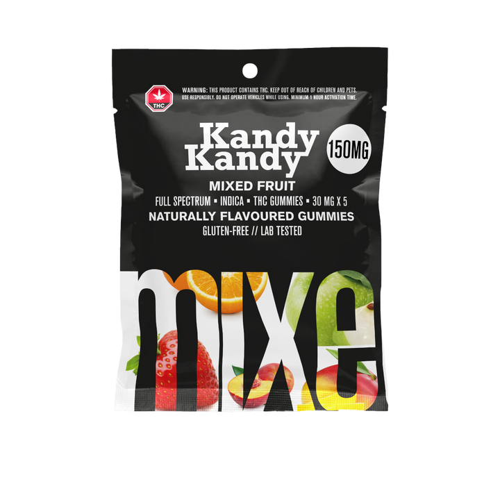 GOMMES VÉGÉTALES KANDY KANDY À SPECTRE COMPLET DE THC | ALIMENTS 150 MG 