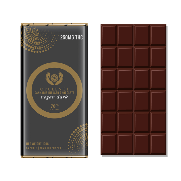 OPULENCE THC CHOCOLATE BARS | 250MG EDIBLES