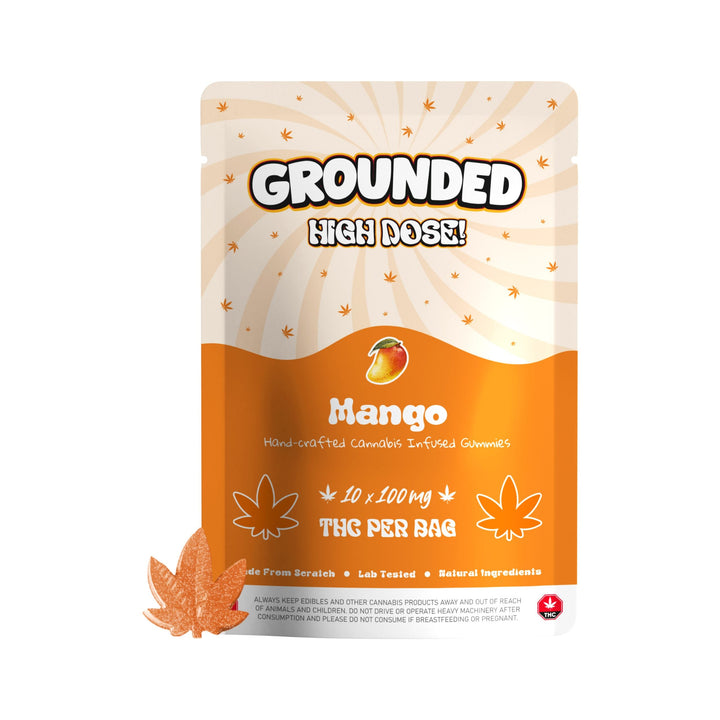 GROUNDED HIGH DOSE THC LEAFS | 1000MG EDIBLES