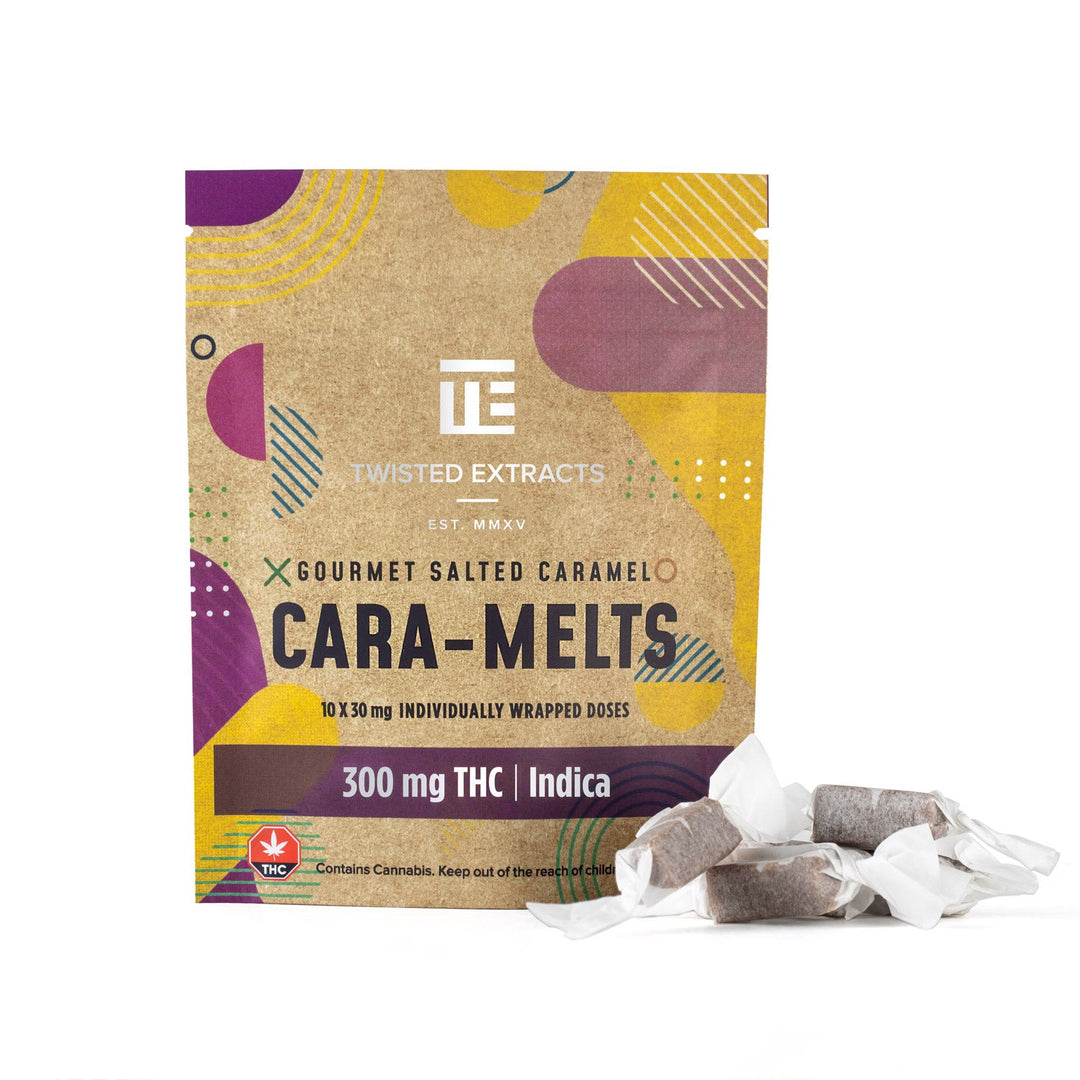 TWISTED EXTRACTS THC CARA-MELTS | 300MG EDIBLES