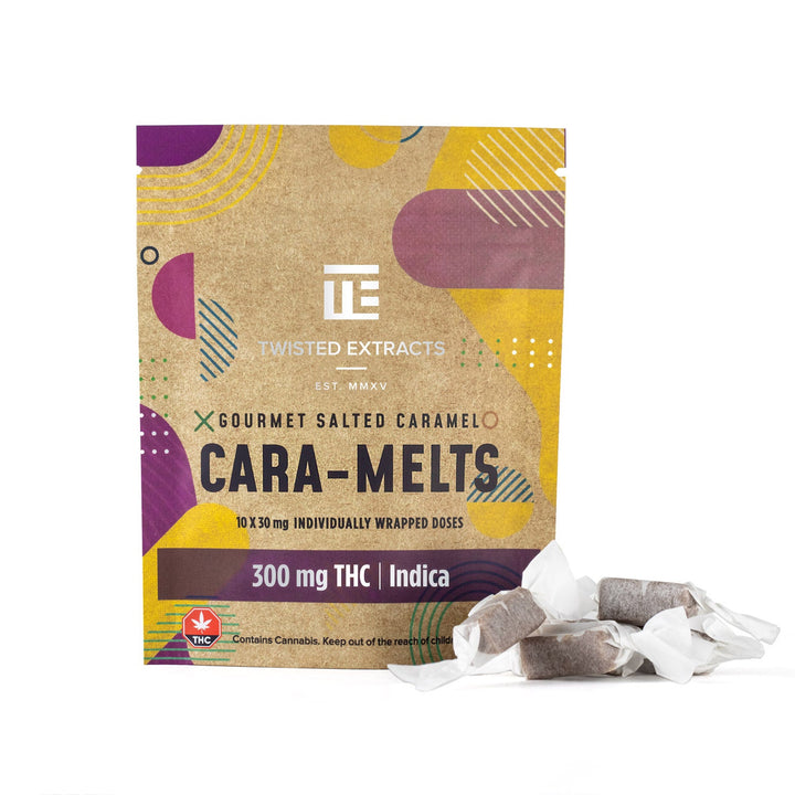 TWISTED EXTRACTS THC CARA-MELTS | 300MG EDIBLES