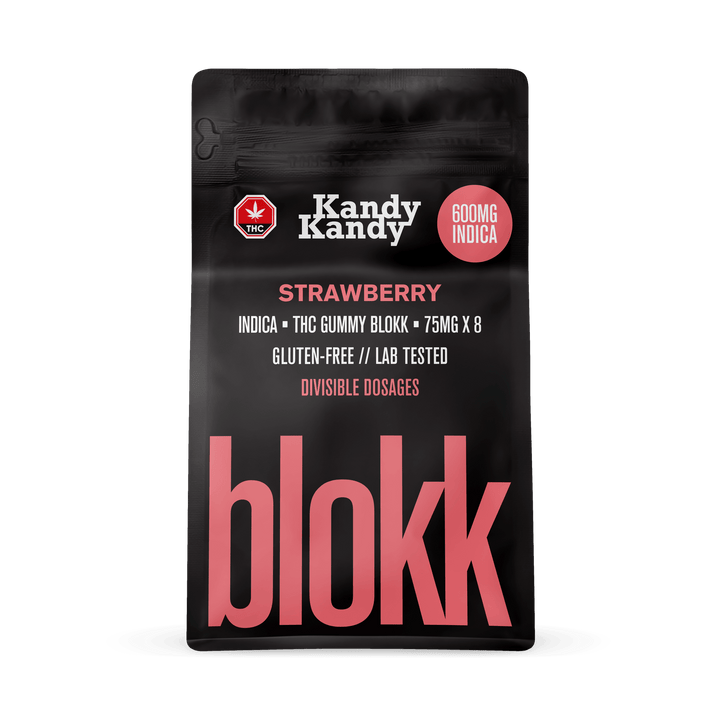 KANDY KANDY FULL SPECTRUM BLOKK THC GUMMIES | 600MG EDIBLES