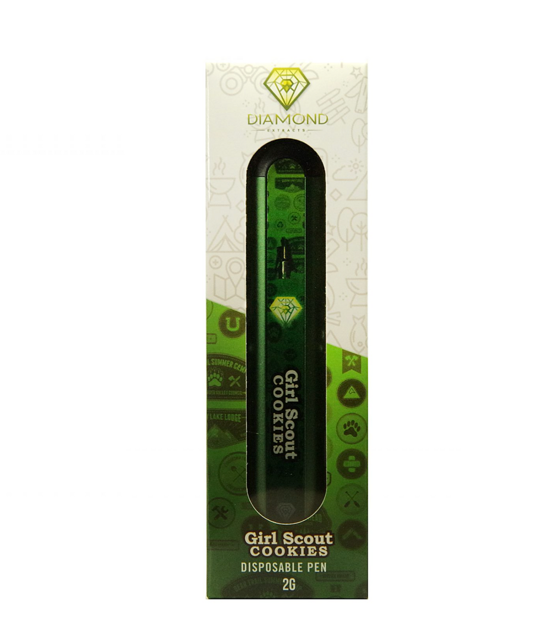 VAPE STYLO JETABLE CONCENTRÉ DE THC DIAMOND | 2G