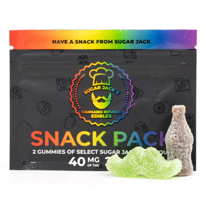 GOMMES SUGAR JACKS AU THC | ALIMENTS 40 MG 