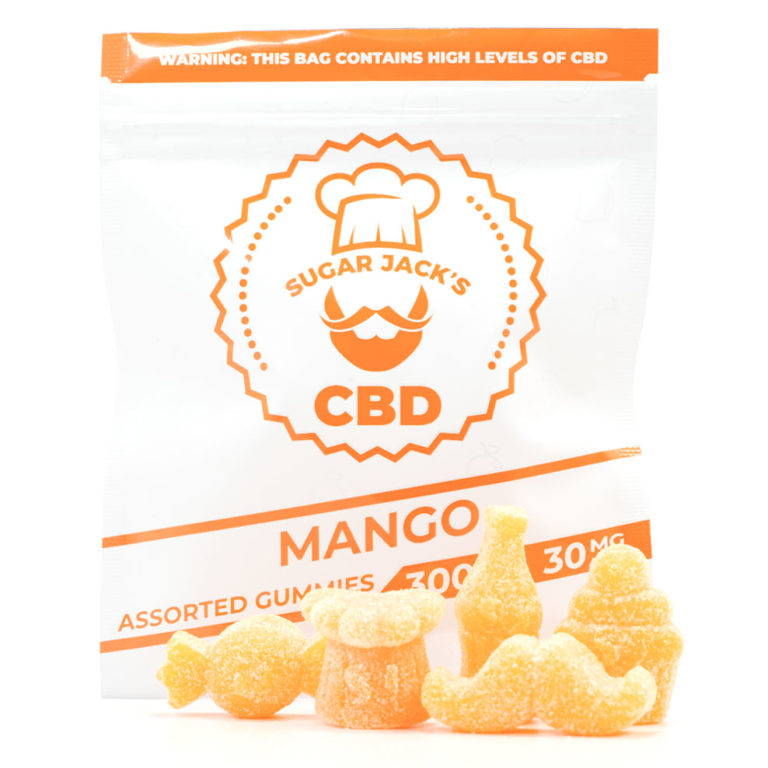 GOMMES AU CBD SUGAR JACKS | ALIMENTS 300 MG 