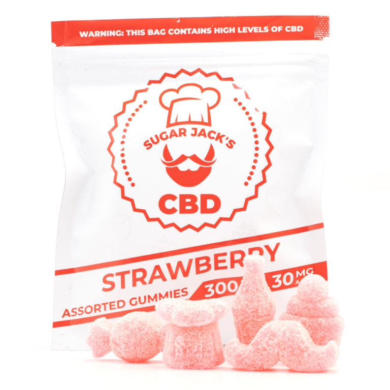 GOMMES AU CBD SUGAR JACKS | ALIMENTS 300 MG 