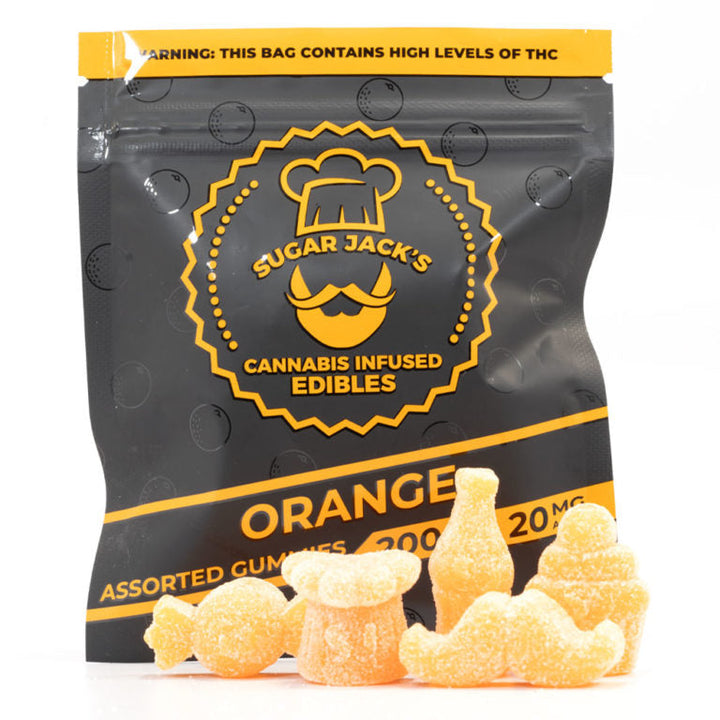 GOMMES AU THC SUGAR JACKS | ALIMENTS 200 MG 