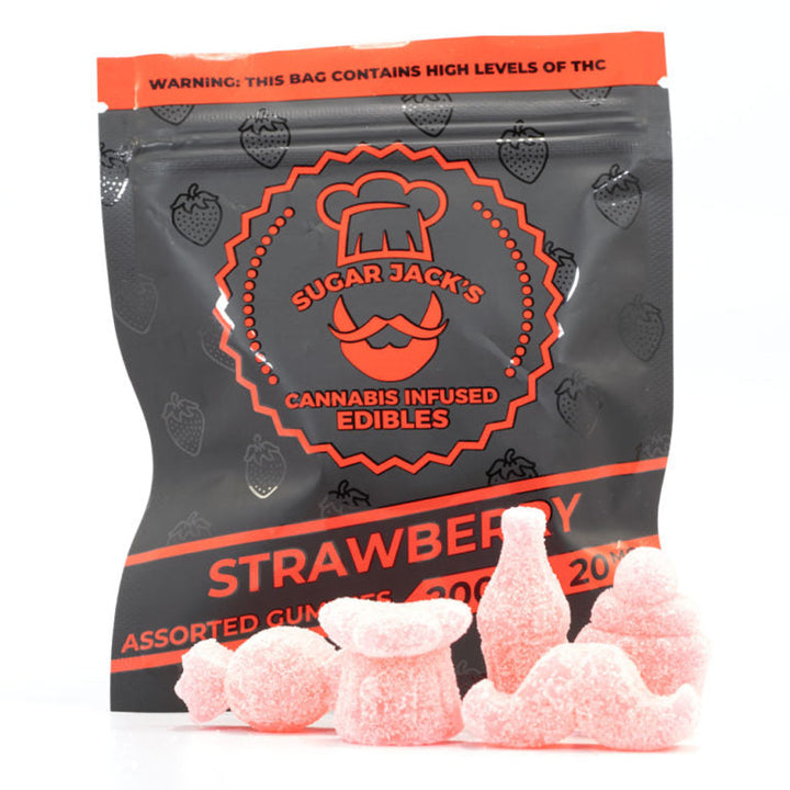 SUGAR JACKS THC GUMMIES | 200MG EDIBLES