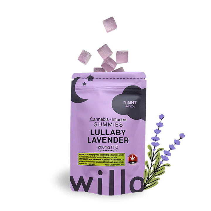 GOMMES JOUR ET NUIT AU THC WILLO | ALIMENTS 200 MG