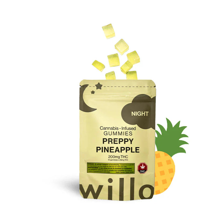 GOMMES JOUR ET NUIT AU THC WILLO | ALIMENTS 200 MG