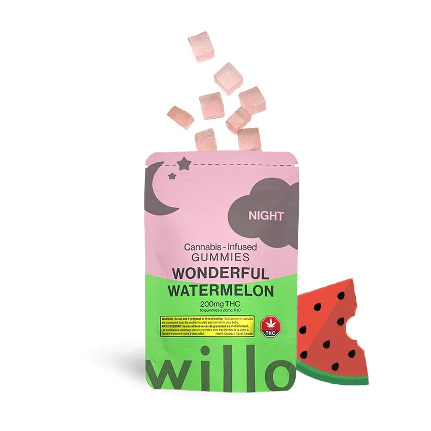 GOMMES JOUR ET NUIT AU THC WILLO | ALIMENTS 200 MG