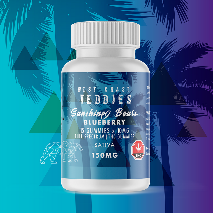 OURS EN TEDDY DE LA CÔTE OUEST, GOMMES AU THC | ALIMENTS 150 MG 