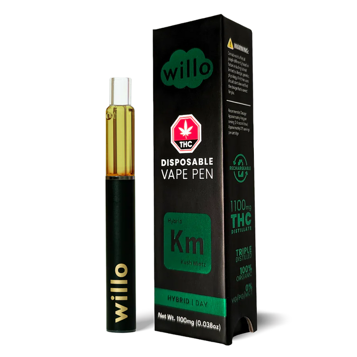 STYLO VAPE JETABLE AU THC WILLO | 1,1 G