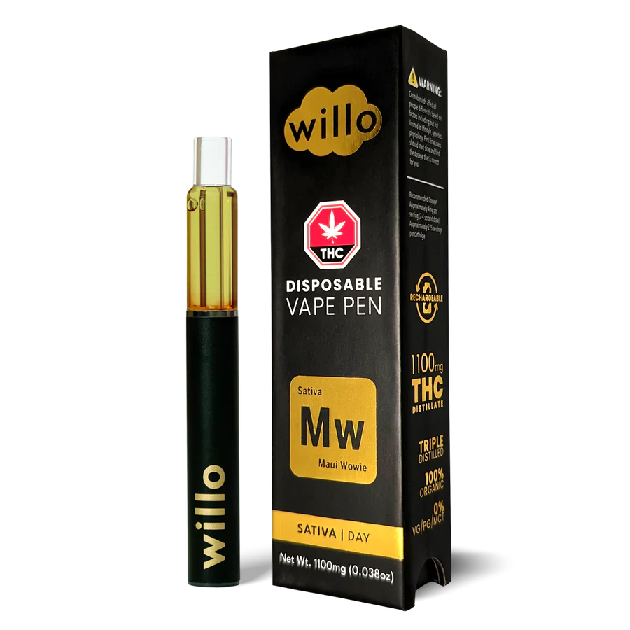 STYLO VAPE JETABLE AU THC WILLO | 1,1 G