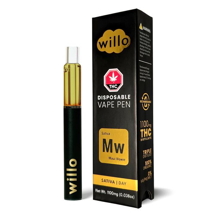 STYLO VAPE JETABLE AU THC WILLO | 1,1 G