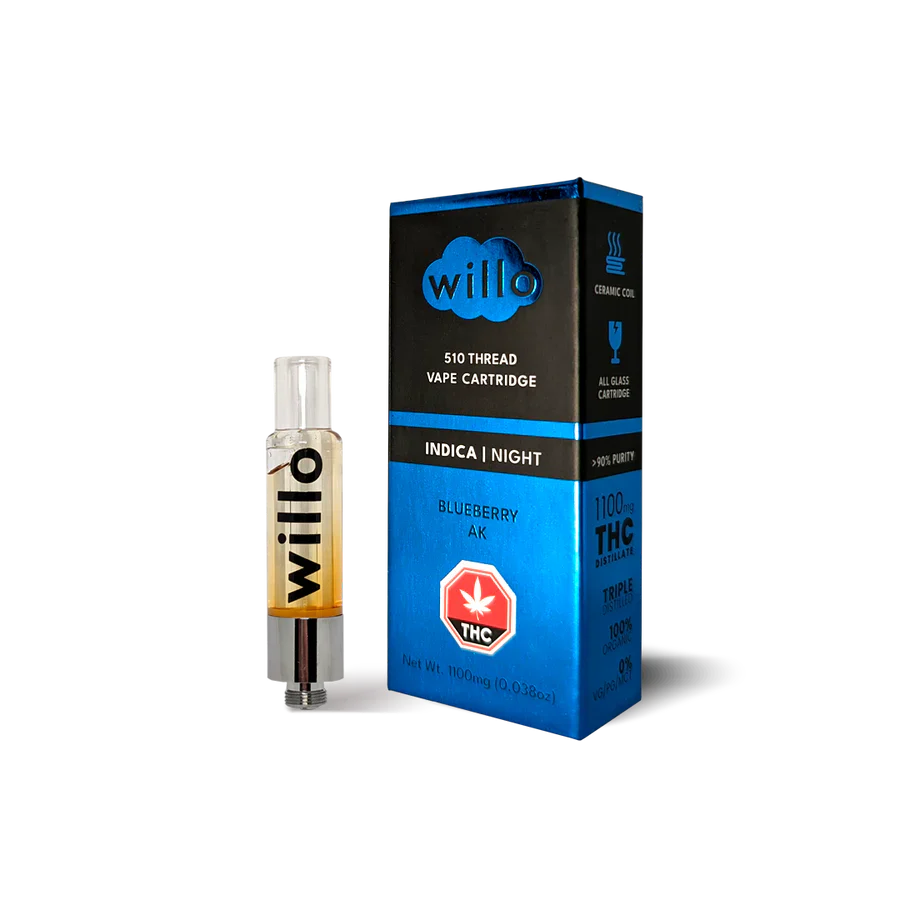 WILLO THC 510 VAPE CART | 1.1G