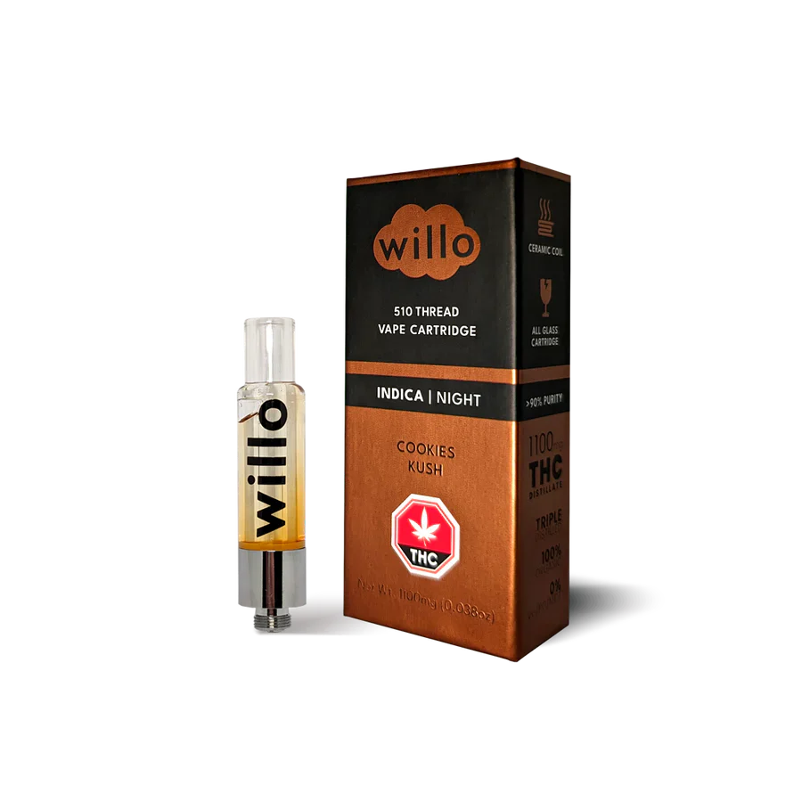 WILLO THC 510 VAPE CART | 1.1G