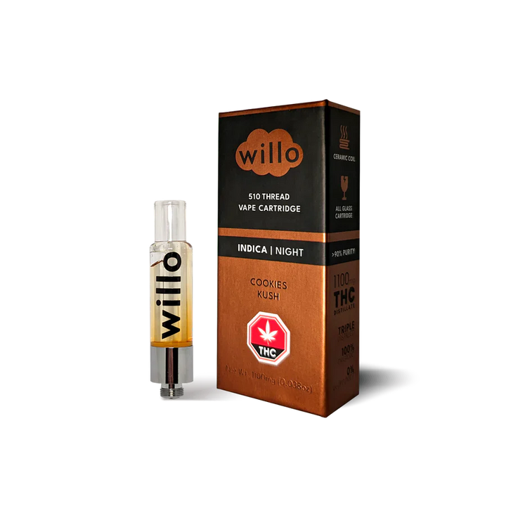 WILLO THC 510 VAPE CART | 1.1G