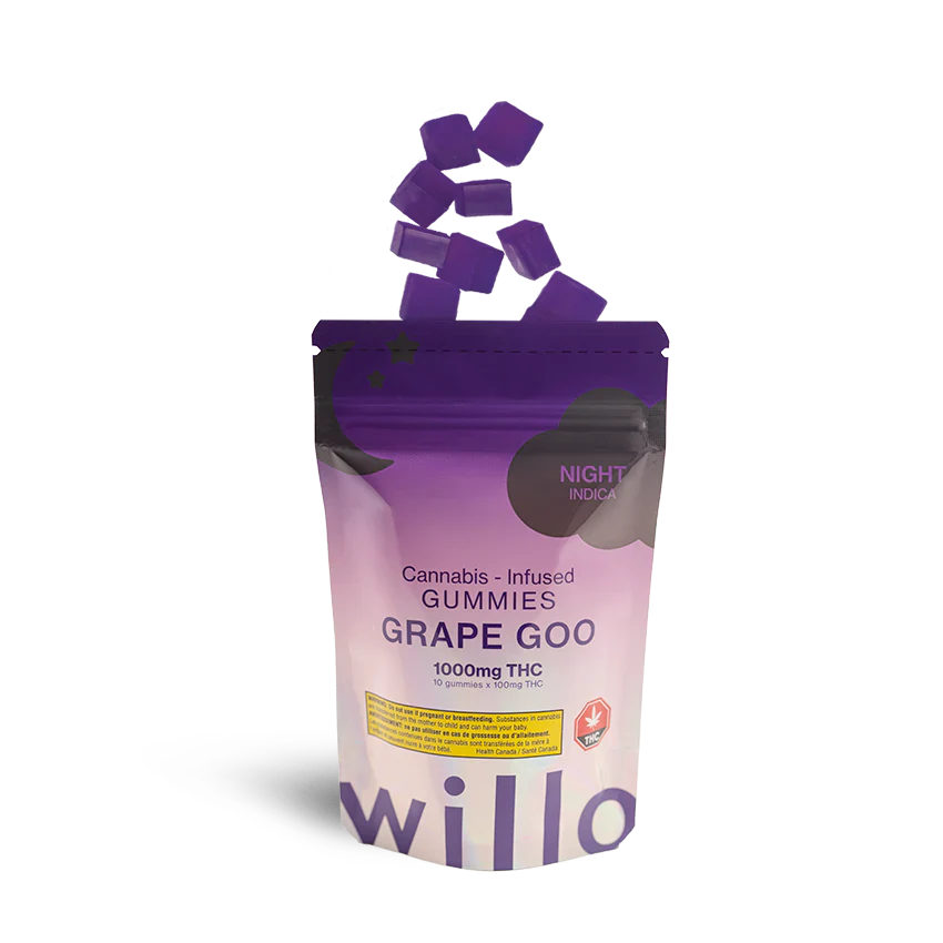 WILLO THC DAY & NIGHT GUMMIES | 1000MG EDIBLES