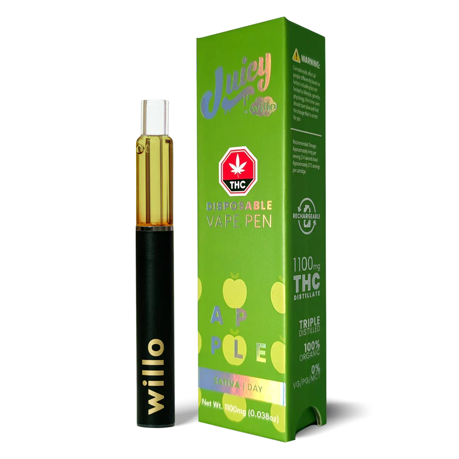 STYLO VAPE JETABLE THC JUICY WILLO | 1,1 G