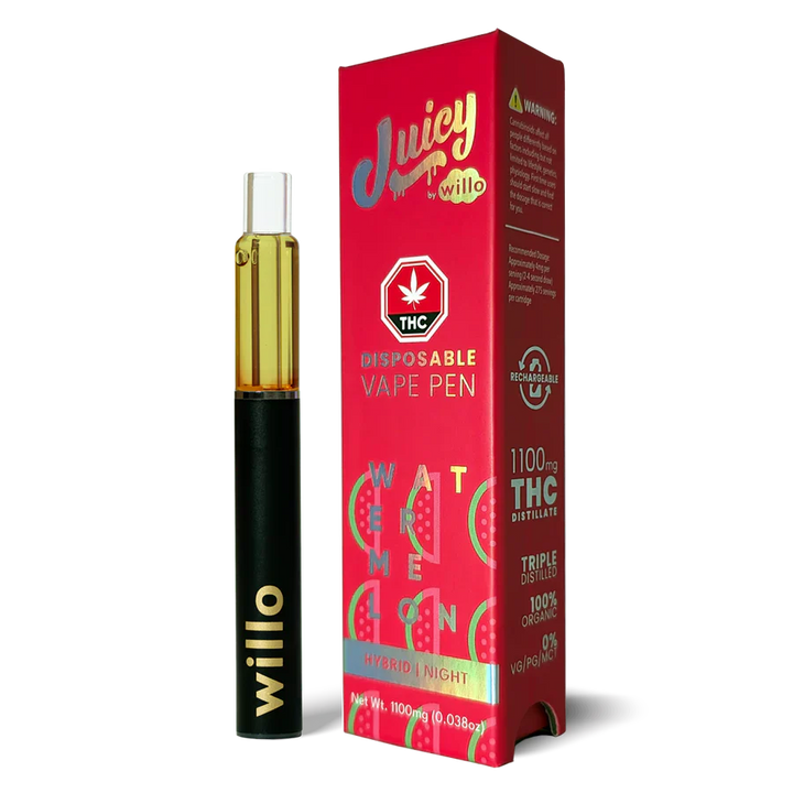 STYLO VAPE JETABLE THC JUICY WILLO | 1,1 G