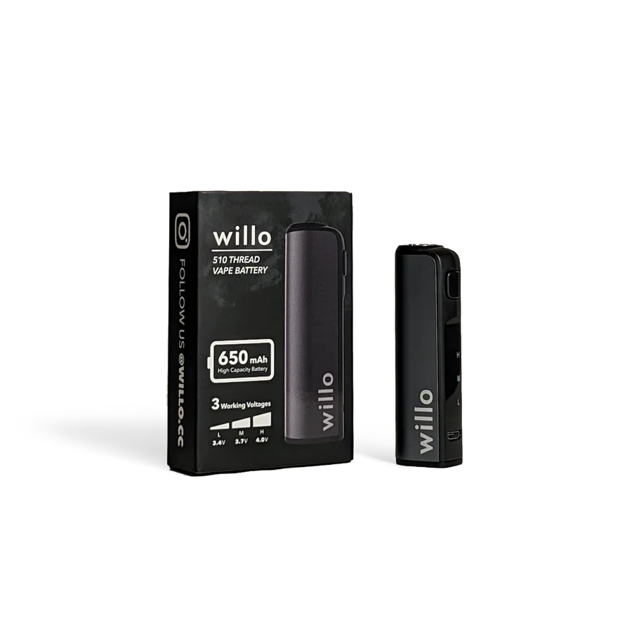 WILLO 510 RECHARGEABLE VAPE BATTERY