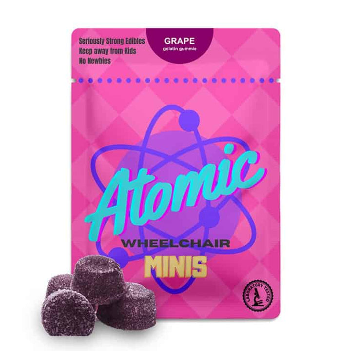 MINI GOMMES AU THC POUR FAUTEUIL ROULANT ATOMIQUE | ALIMENTS 1200MG