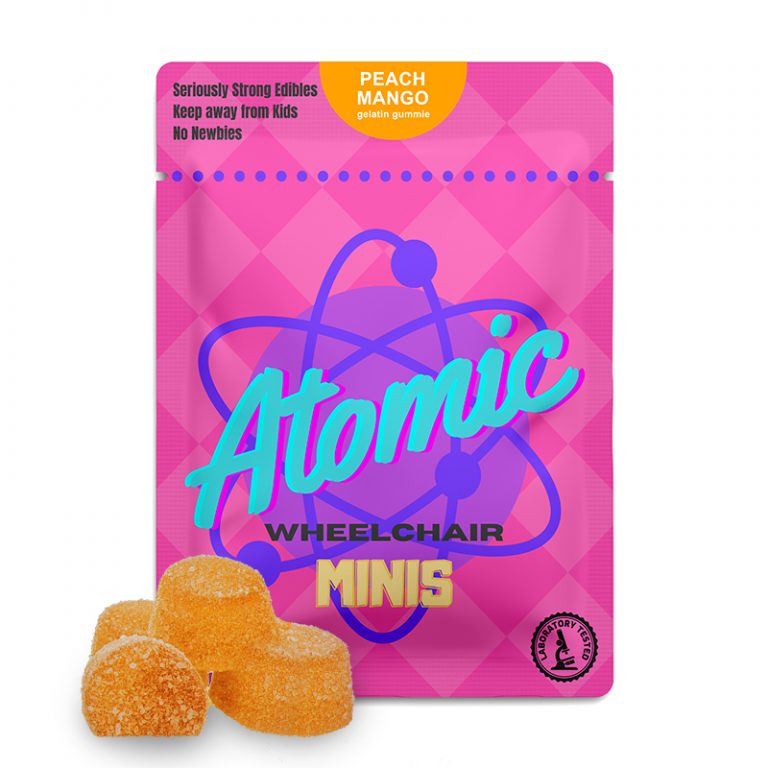 MINI GOMMES AU THC POUR FAUTEUIL ROULANT ATOMIQUE | ALIMENTS 1200MG