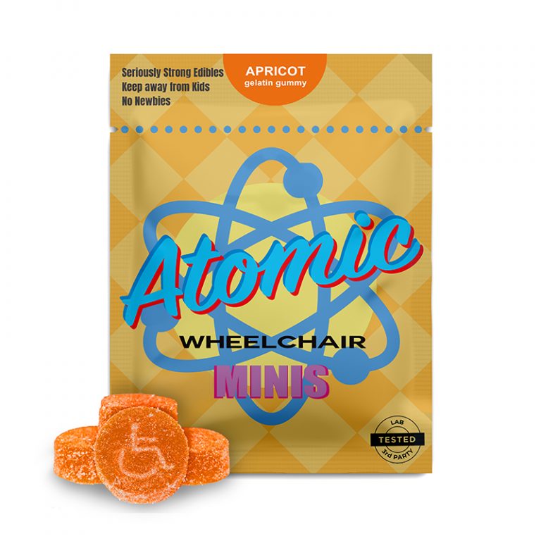 ATOMIC WHEELCHAIR MINI THC GUMMIES | 800MG EDIBLES