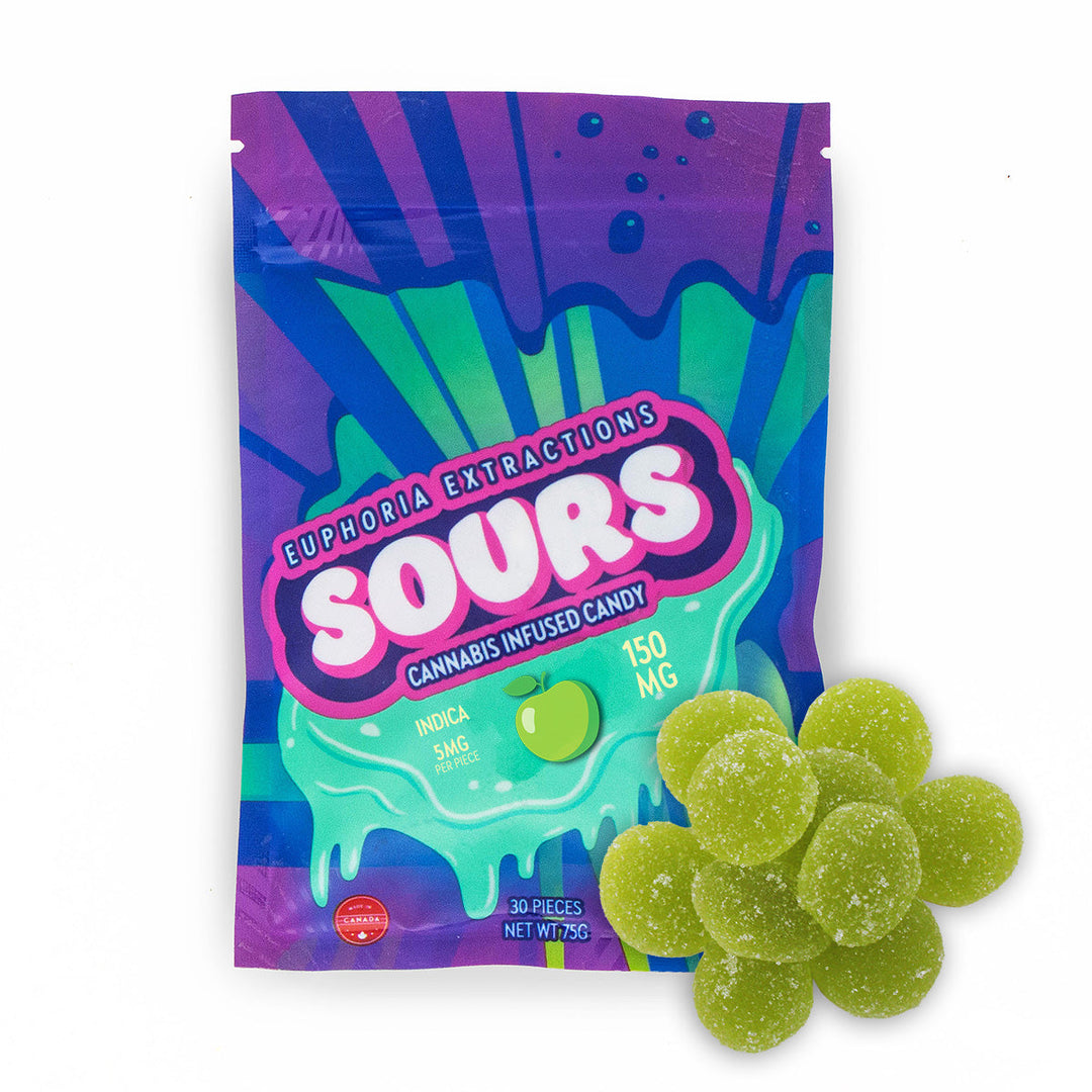 EUPHORIA EXTRACTIONS THC SOUR GUMMIES | 150MG EDIBLES